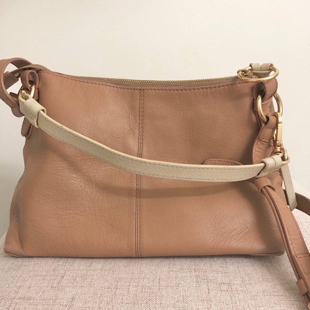 SOLD! See By Chloe Taupe Pink Joan Shoulder Bag - Picture 2 of 12